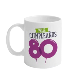 Taza 80 Cumpleaños