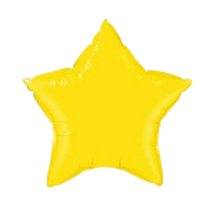 globo estrella amarilla