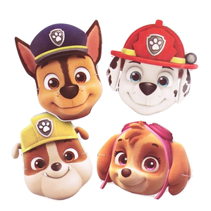 Mascaras de la Patrulla Canina