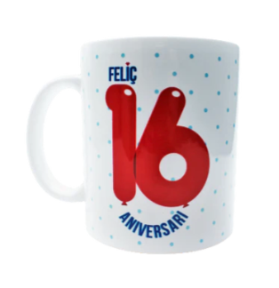 Taza Feliç 16 Aniversari