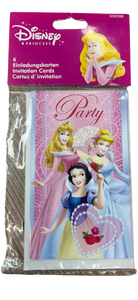 Invitaciones para la fiesta Princesas Disney