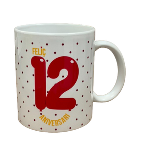 Taza Feliç 12 Aniversari