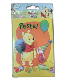 Invitaciones para la fiesta Winnie the Pooh