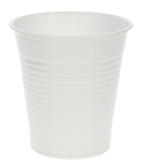 Vaso pequeño de Plástico Blanco