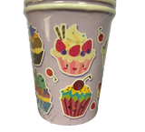 Vasos "Cupcake" color Lila