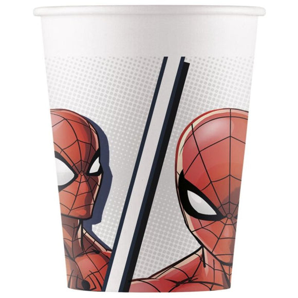 8 Vasos Spiderman