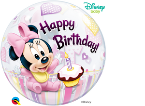 Globo Redondo Minnie Mouse Baby - Gormand: Tienda de Fiestas y Regalos en Manresa