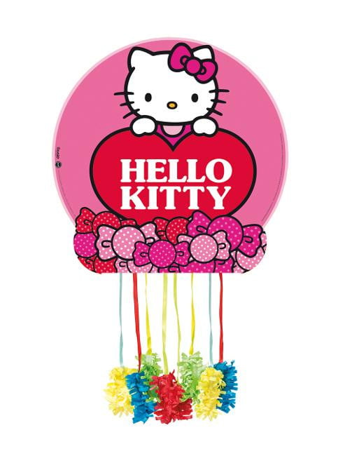 Piñata de Cartón Mediana Hello Kitty 46x33cm - Gormand: Tienda de Fiestas y Regalos en Manresa