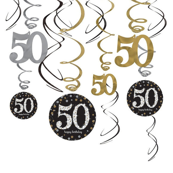 ▷ Set 8 Globos Oro 50 Aniversario Bodas de Oro ❤️