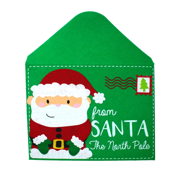 Postal Textil Papá Noel - Gormand: Tienda de Fiestas y Regalos en Manresa