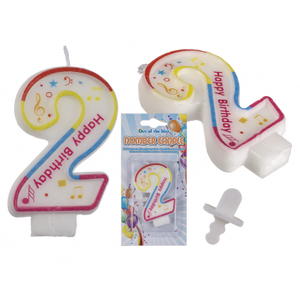 Vela HAPPY BIRTHDAY de Colores 7cm - Gormand: Tienda de Fiestas y Regalos en Manresa