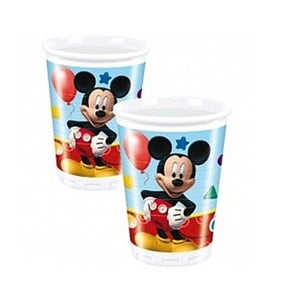 8 Vasos de Plástico Mickey Mouse - Gormand: Tienda de Fiestas y Regalos en Manresa