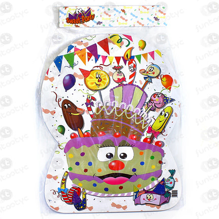 Piñata de Cartón Grande Sweet Party Siluetas - Gormand: Tienda de Fiestas y Regalos en Manresa