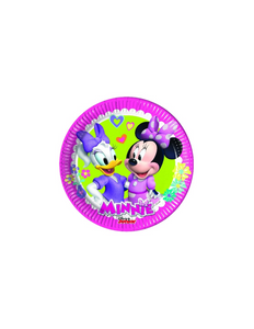 8 Platos Minnie Mouse