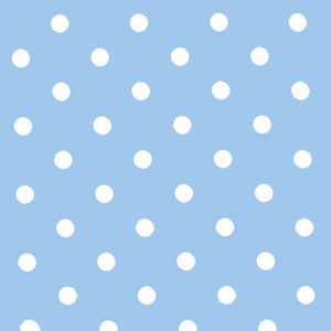 20 Servilletas Azules con Topos Blancos - Gormand: Tienda de Fiestas y Regalos en Manresa